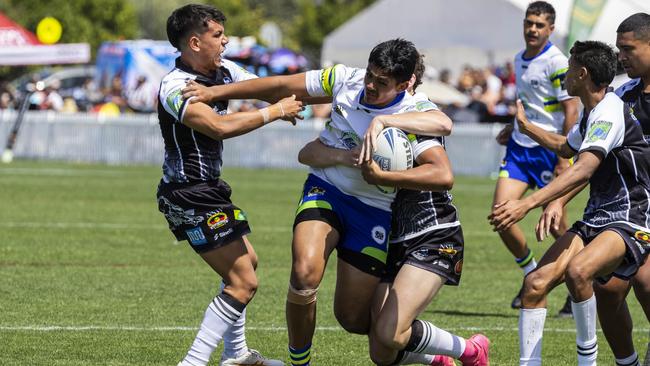 U17s boys Koori Knockout grand final, La Perouse Panthers vs Bundjalung Baygal Warriors. Picture: Andrea Francolini