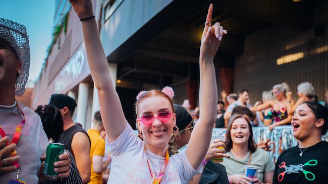 Partygoers at Big Gay Day 2023. Photo: Australian Venue Co.