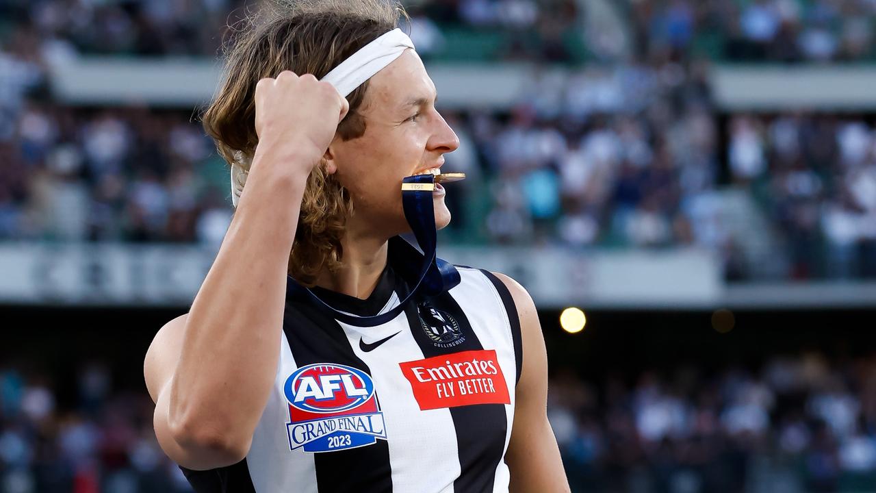 Jack Ginnivan has requested a trade out of Collingwood. Picture: Getty Images