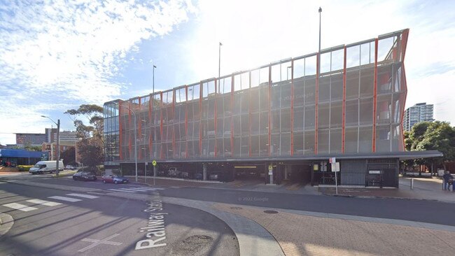 Wollongong Railway Station car park. Picture: Google Maps