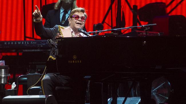 Elton John performed at Queensland Country Bank Stadium, Townsville on 29 February 2020. PICTURE: MATT TAYLOR.