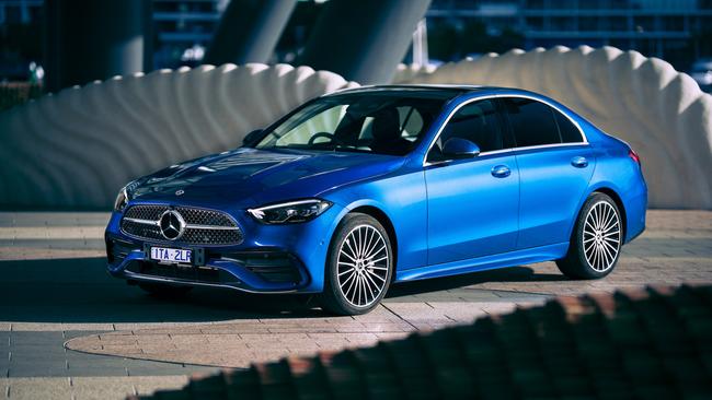 Mercedes definitely wants to attract a younger audience with the ‘trendy, sexy lines’ of the new C-Class
