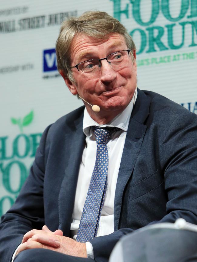 Barry Irvin from Bega Cheese during the Global Food Forum. Picture: Aaron Francis/The Australian