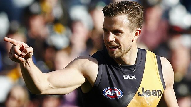 Brett Deledio is at the centre of trade speculation. Picture: Wayne Ludbey