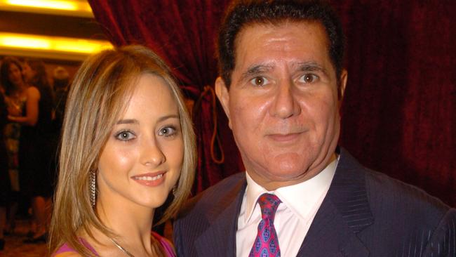 The late businessman Rick Damelian and wife Jaqueline. Picture: News Corp Australia