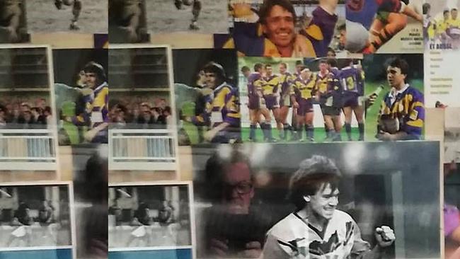 Sean Mullins played for Albi when he was selected for the President's XIII in 1994 at Evry. Photo: FFRXIII