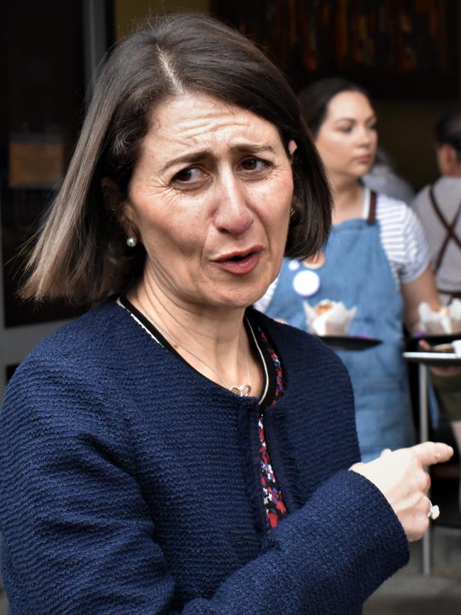 War of words … NSW Premier Gladys Berejiklian. Picture: Bill North / The Daily Examiner