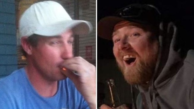 Bobby Kelsall (left) and Stephen Lippis (right) were allegedly killed by Nathan Bernhard. Pictures: Facebook