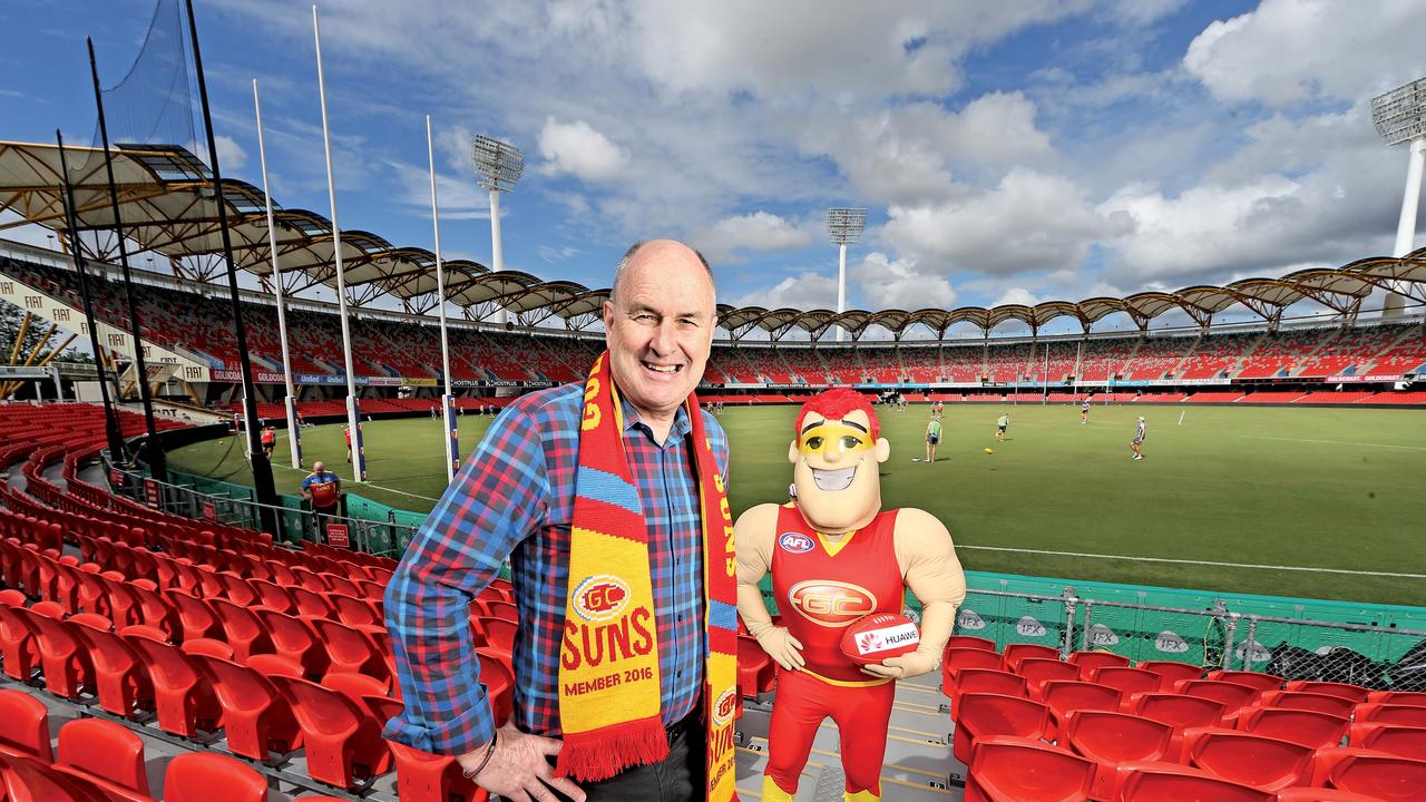 Tony Cochrane believes the Gold Coast Suns were ‘murdered’ in how the club was set up by the AFL. Picture: Luke Marsden.