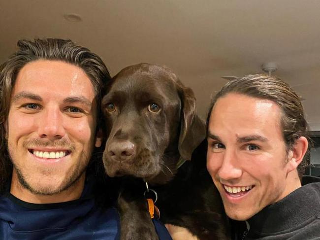 A major search has been launched in Ensenada, Mexico for two brothers, Jake (right) and Callum Robinson (left) from Perth, who were visiting on a surfing trip. Picture: Instagram
