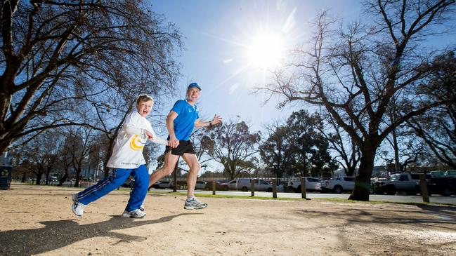 You can hardly call yourself a Melburnian until you’ve ran or walked part of the Tan. Picture: Tim Carrafa