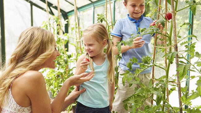 Gardening with children is an important way to teach them about where our food comes from.