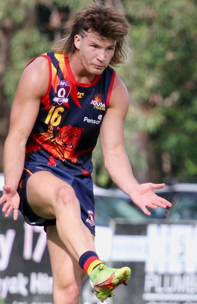 Noosa Tigers in-form player Tom Baulch. Picture: Craig Slaney Sports Photography.