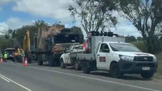 ADF crews were responsible for clearing hundreds of tonnes of rubbish and debris from across Gympie following the floods, including four tonnes from Kidd Bridge and Exhibition Rd.