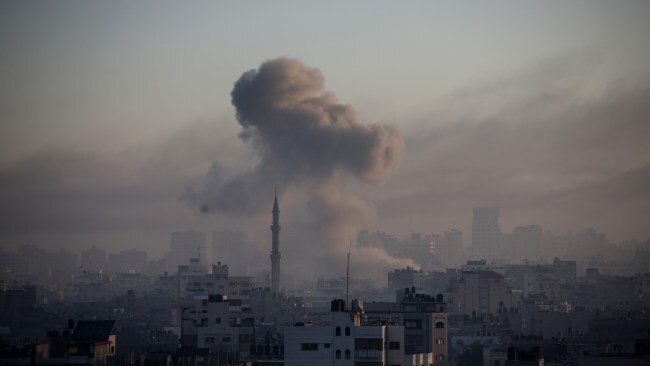 Palestinian militant group Hamas launched a surprise attack on Israel from Gaza by land, sea, and air on October 7. Israel has since retaliated with multiple airstrikes. Picture: Ahmad Hasaballah / Getty Images