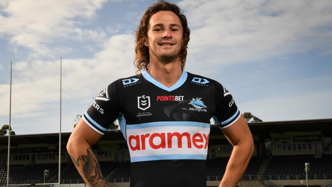 Nicho Hynes is a key signing for new Sharks coach Craig Fitzgibbon. Picture: Grant Trouville/NRL Images