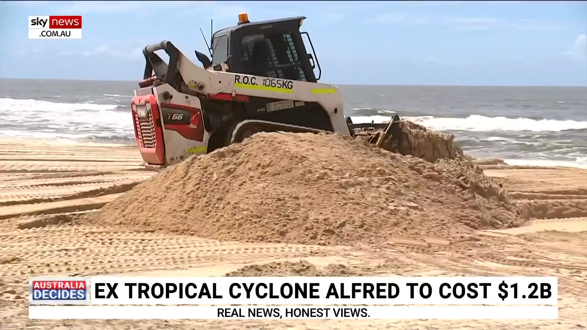 Ex-Tropical Cyclone Alfred to cost Queensland economy $1.2 billion