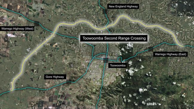 Toowoomba Second Range Crossing works.