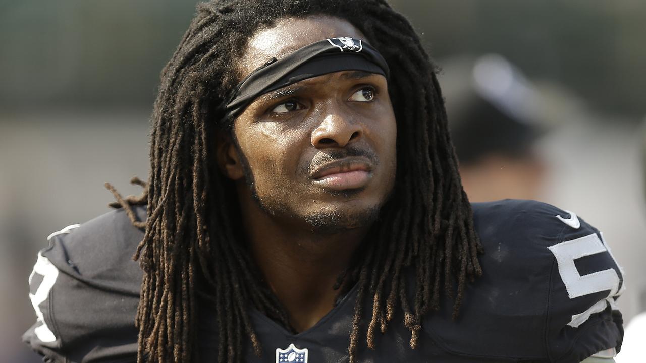 Neiron Ball dead NFL Oakland Raiders player brain aneurysm