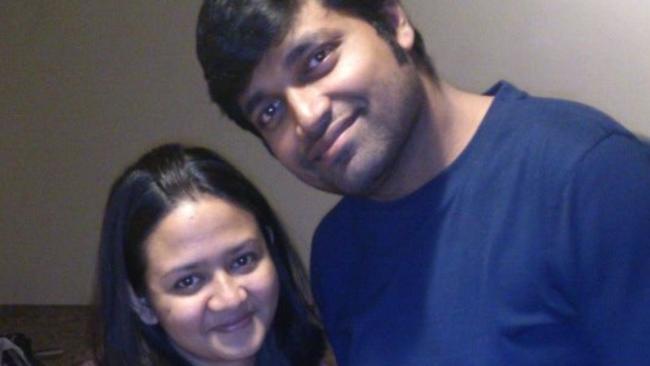 Shahab Ahmed (right) has been charged with the murder of his wife Khondkar Fariha Elahi.