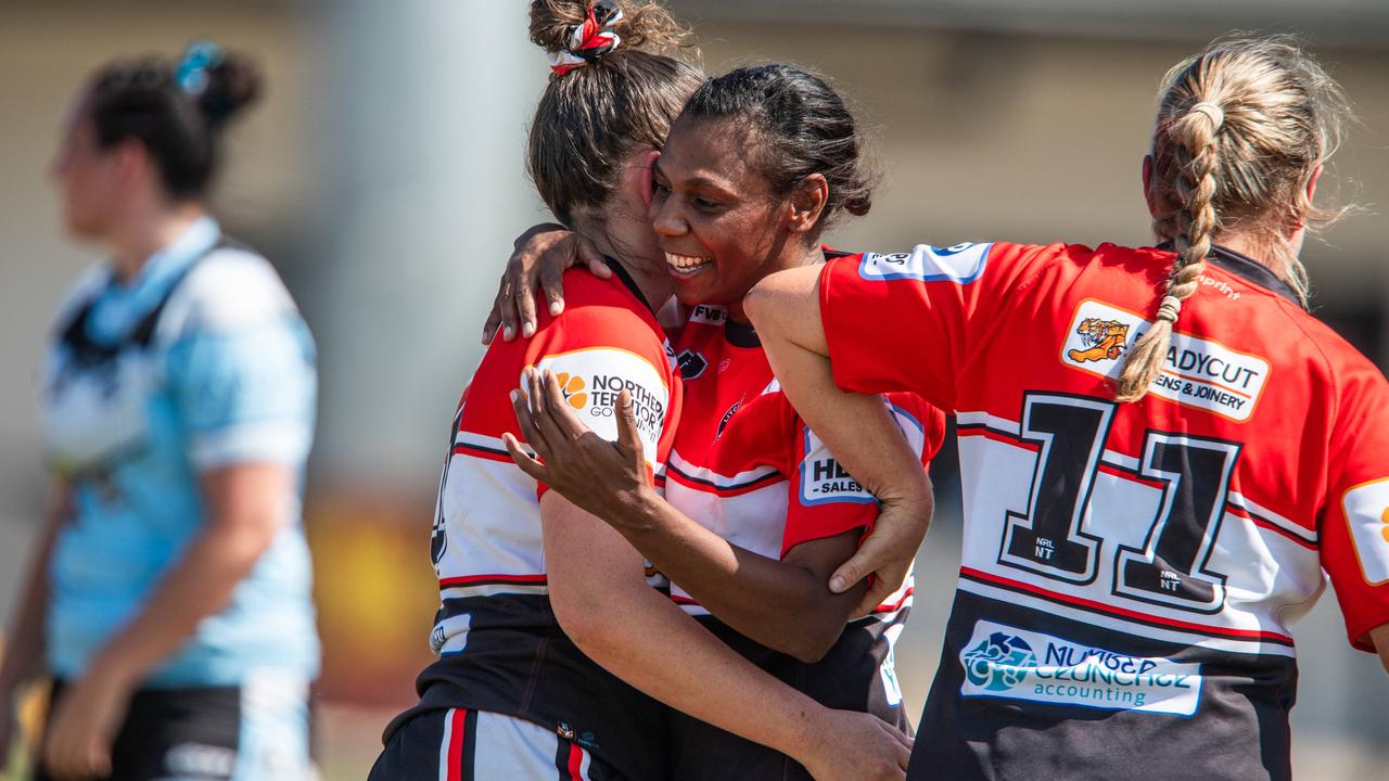 Shari Togo as the Litchfield Bears take on the Northern Sharks in the 2023 NRL NT semi final. Picture: Pema Tamang Pakhrin