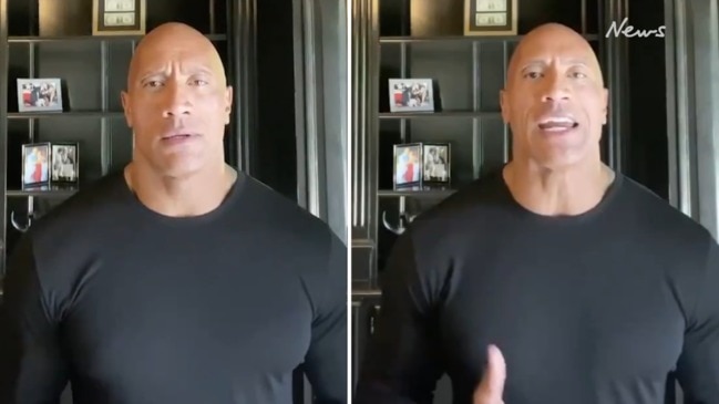 Dwayne Johnson's powerful plea to Donald Trump