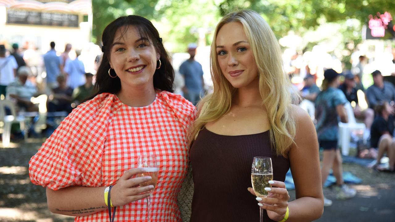 Jayla Sainty and Sorayah Woods at Day 3 of Launceston Festivale 2023. Picture: Alex Treacy