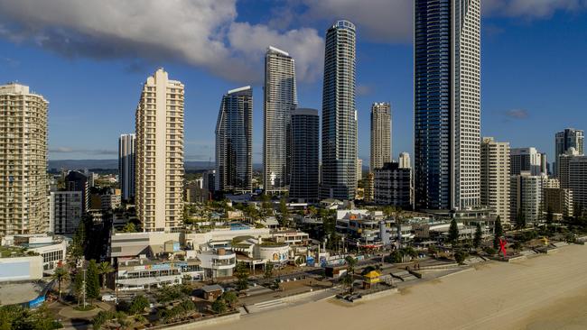 Surfers Paradise Skyline. Picture: Jerad Williams