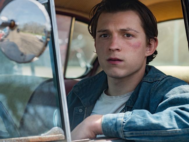 The Devil All The Time: Tom Holland as Arvin Russell. Photo Cr. Glen Wilson/Netflix © 2020