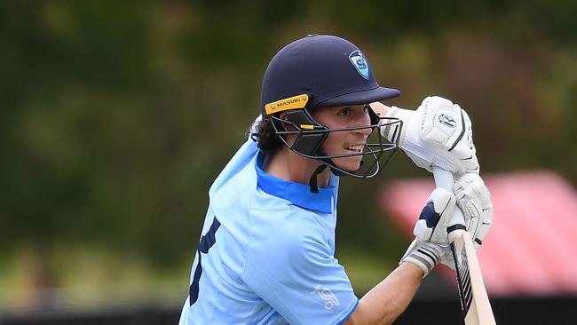 Joey Gillard was excellent for Newcastle. Picture: Cricket Australia