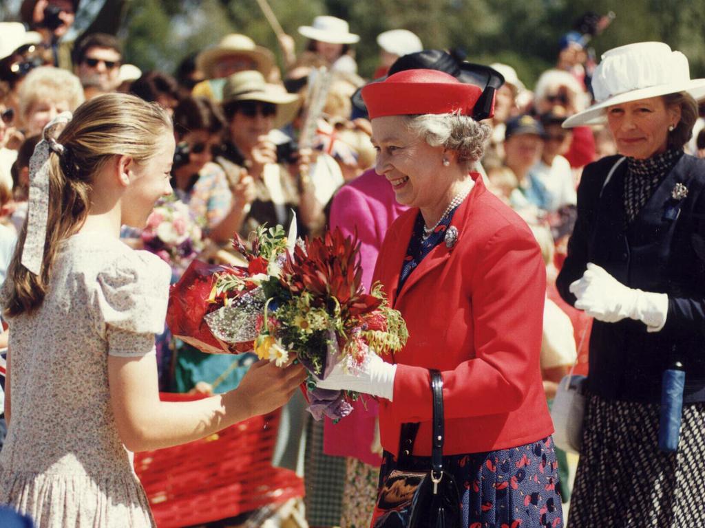 what years did the queen visit south australia