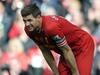 Liverpool's Steven Gerrard reacts at the end of the game during their English Premier League soccer match against Newcastle United at Anfield in Liverpool, England, Sunday May 11, 2014. (AP Photo/Clint Hughes)