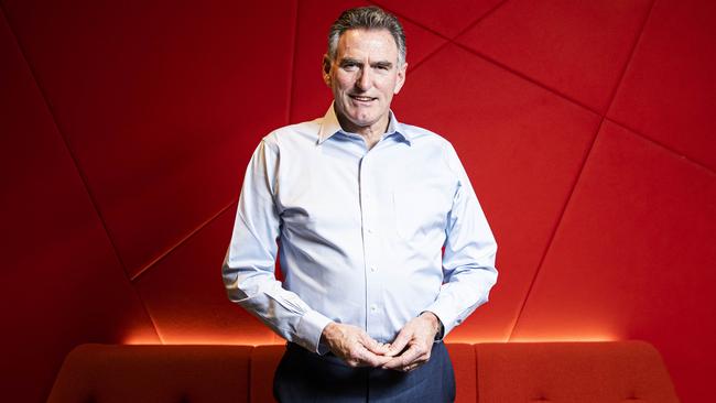 Australia can avoid a recession, says NAB chief executive Ross McEwan. Picture: Aaron Francis