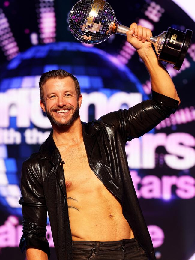 Home and Away’s Luke Jacobz is the winner of Dancing With The Stars All Stars. Picture: Nigel Wright