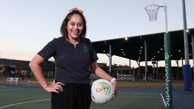 Cairns Netball Association competitions manager Darrien Patten is moving to Western Australia, finishing an eight-year stint with the association as a player, umpire and administrator. PICTURE: BRENDAN RADKE