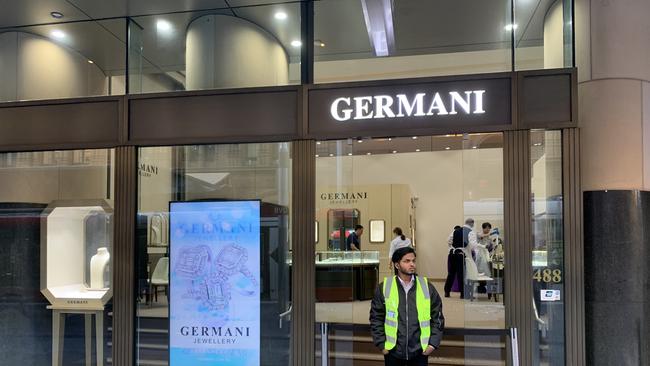 The store on George Street in the Sydney CBD was allegedly robbed in January. Picture: Supplied