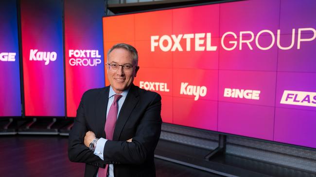 Foxtel CEO Patrick Delany.