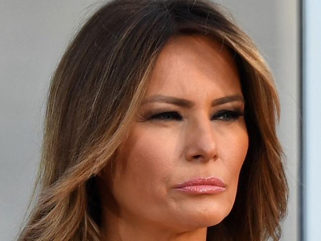 US President Donald Trump and First Lady Melania Trump host the 2020 "Salute to America" event in honor of Independence Day on the South Lawn of the White House in Washington, DC, July 4, 2020. (Photo by SAUL LOEB / AFP)