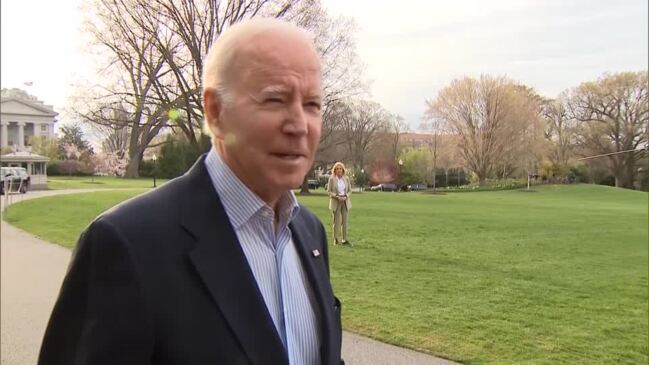 Biden: 'No comment' on Trump's indictment