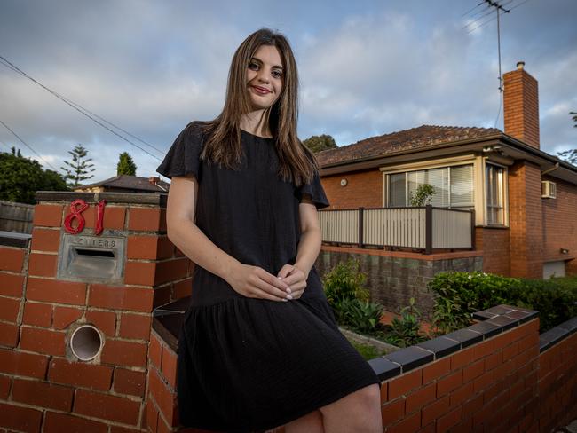 Stephanie Luciani, who is looking to buy a house with her partner, says the Premier’s comments were ‘not reflective of everyone’. Picture: Jake Nowakowski