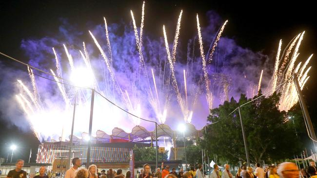 Celebrations at the Commonwealth Games. Picture Mike Batterham