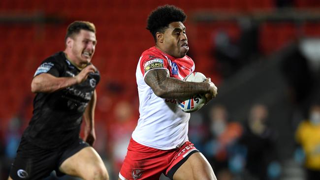 Roosters recruit Kevin Naiqama is pushing to start the season on the wing.