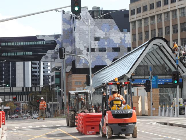 The road has been closed for six years. Picture: David Crosling