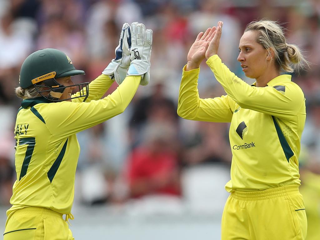 The 2023 women’s Ashes series in England drew unprecedented crowds. Picture: Steve Bardens/Getty Images