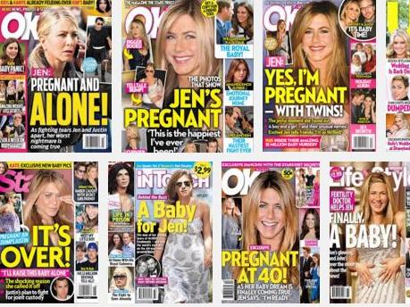 Why Jennifer Aniston is eternally ‘pregnant’