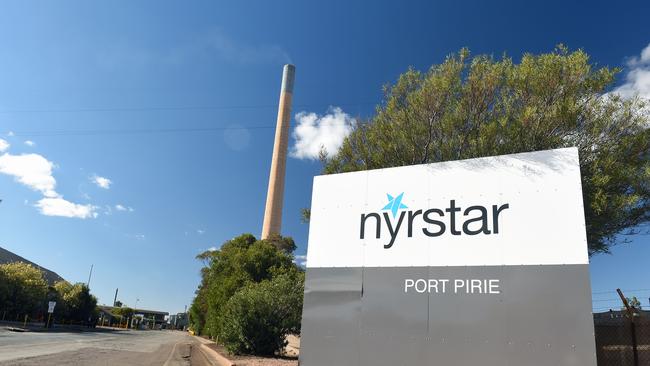 Nyrstar lead smelter in Port Pirie. Picture: Tom Huntley