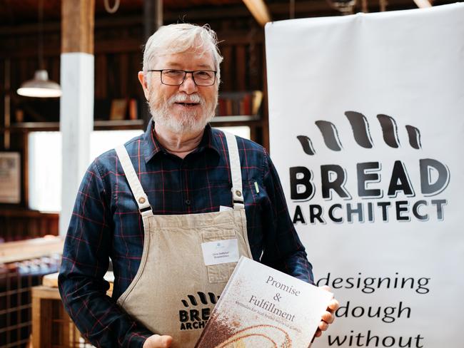 Tasmanian bread architect and cookbook author Chris Stafferton. Picture: Jess Oakenfull