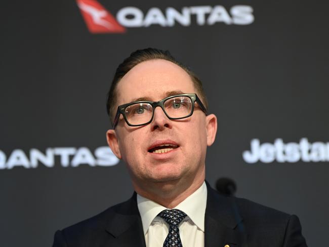 Alan Joyce. Picture: Jeremy Piper