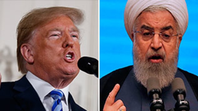 DONALD TRUMP AND HASSAN ROUHANI