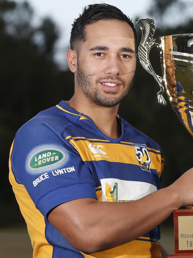 Gold Coast Eagles lock Royce Loamanu. Picture: JERAD WILLIAMS